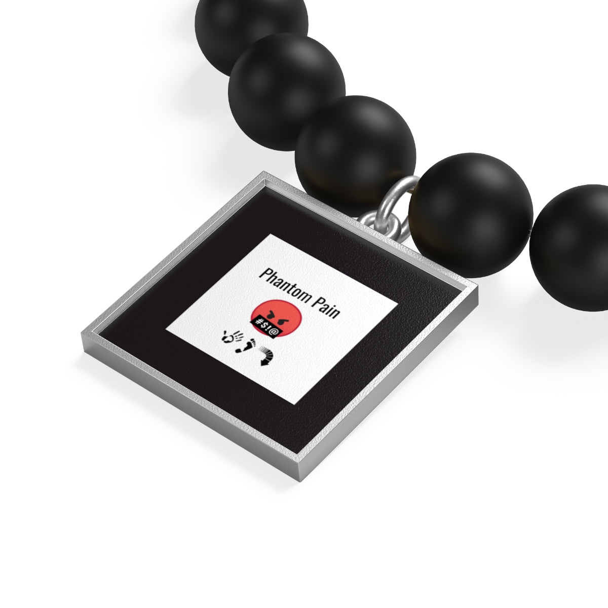 Five Toes Down Phantom Matte Onyx Bracelet