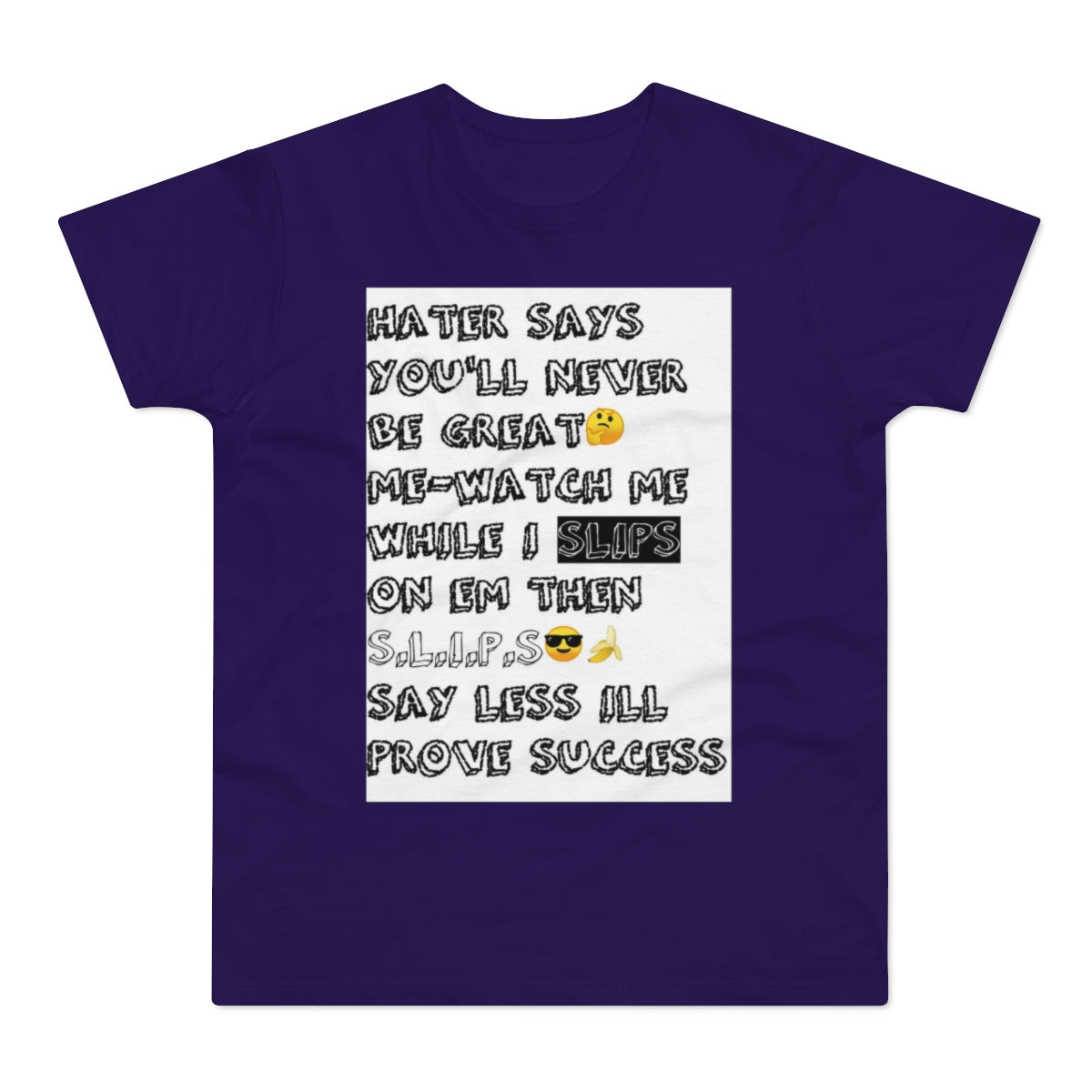 Five Toes Down Single Jersey Men's T-shirt Hater Says