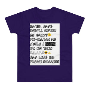 Five Toes Down Single Jersey Men's T-shirt Hater Says