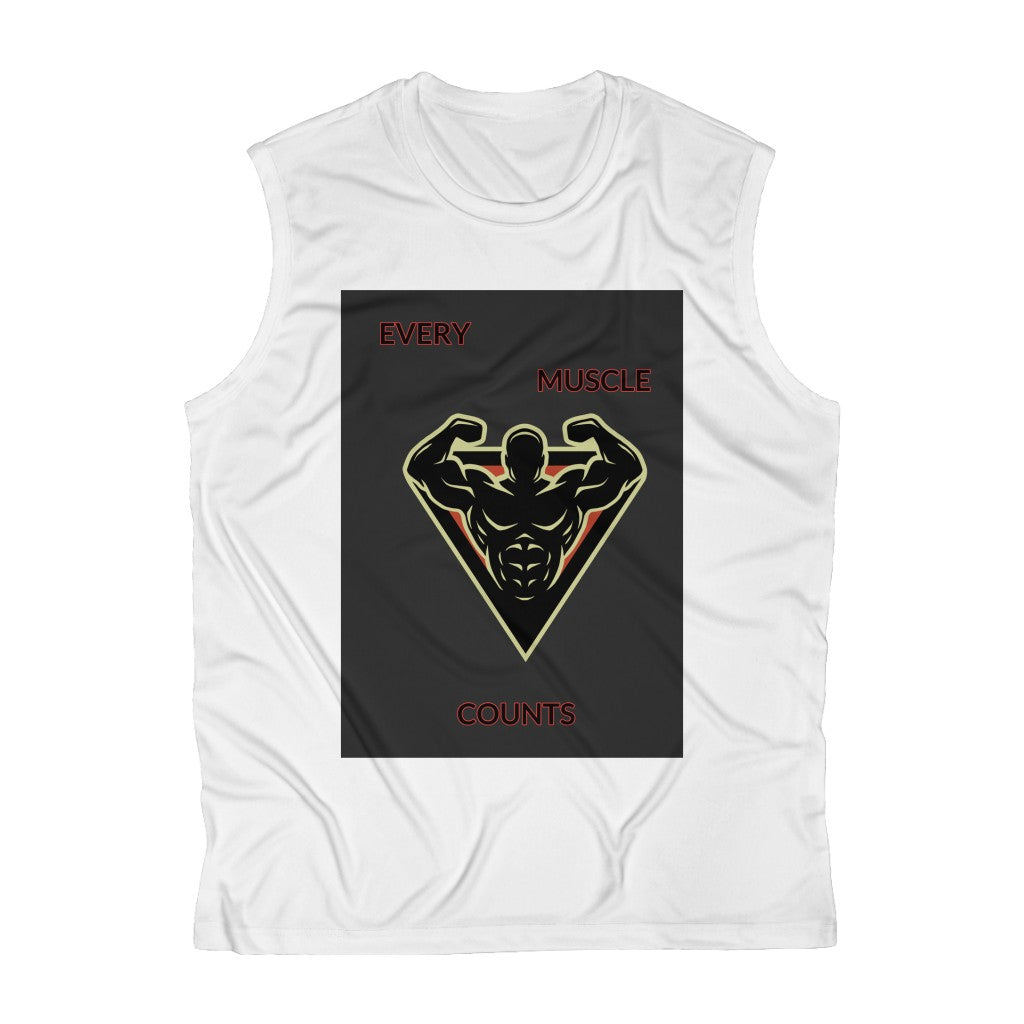Five Toes Down Sleeveless Performance Tee Muscle