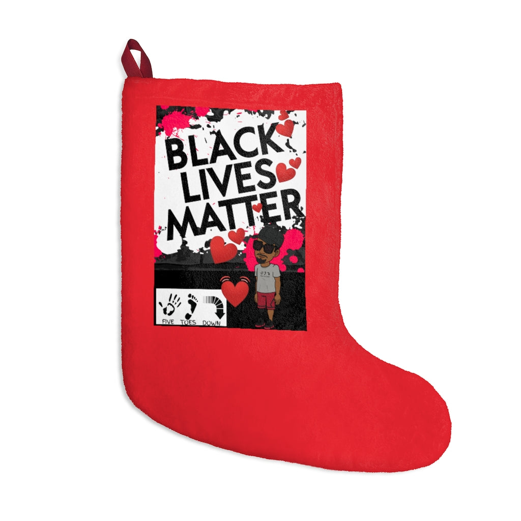 Five Toes Down BLM Christmas Stockings