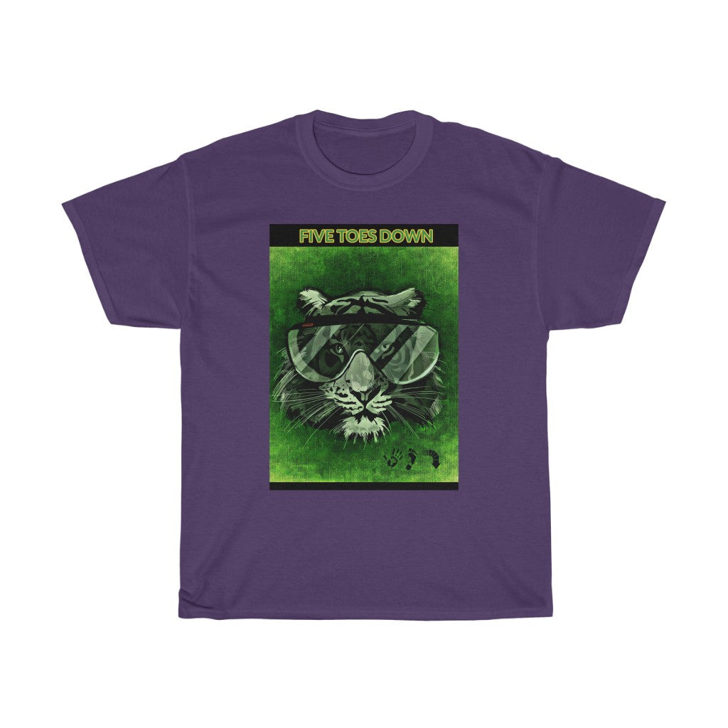 Five Toes Down Tiger Unisex Tee