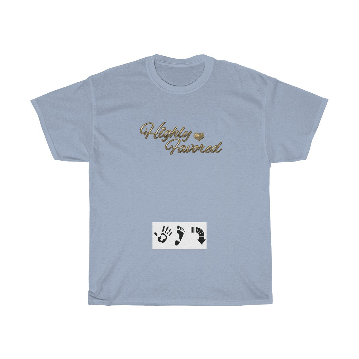 Five Toes Down Highly Favored Unisex Tee