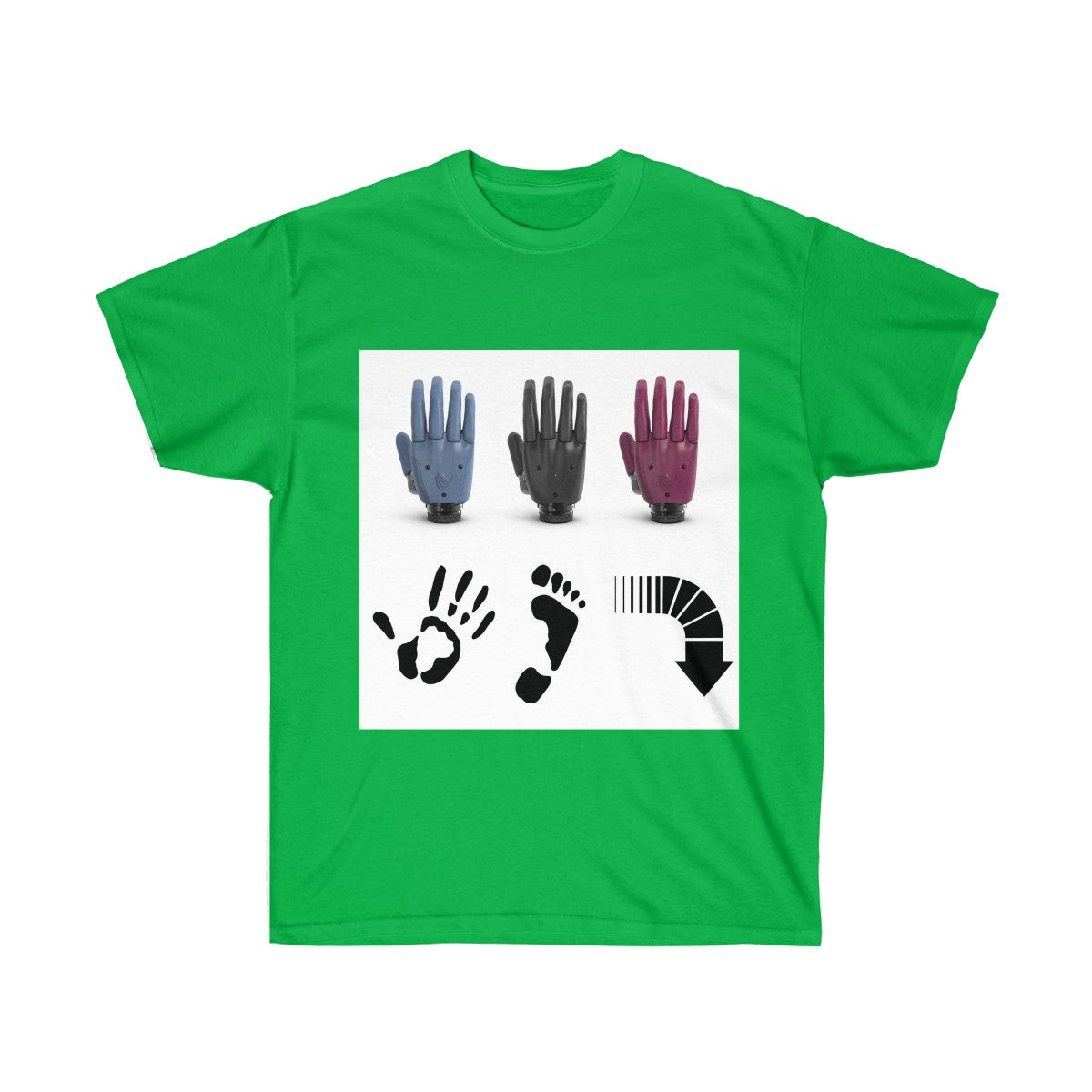 Five Toes Down Amputee Unisex Tee