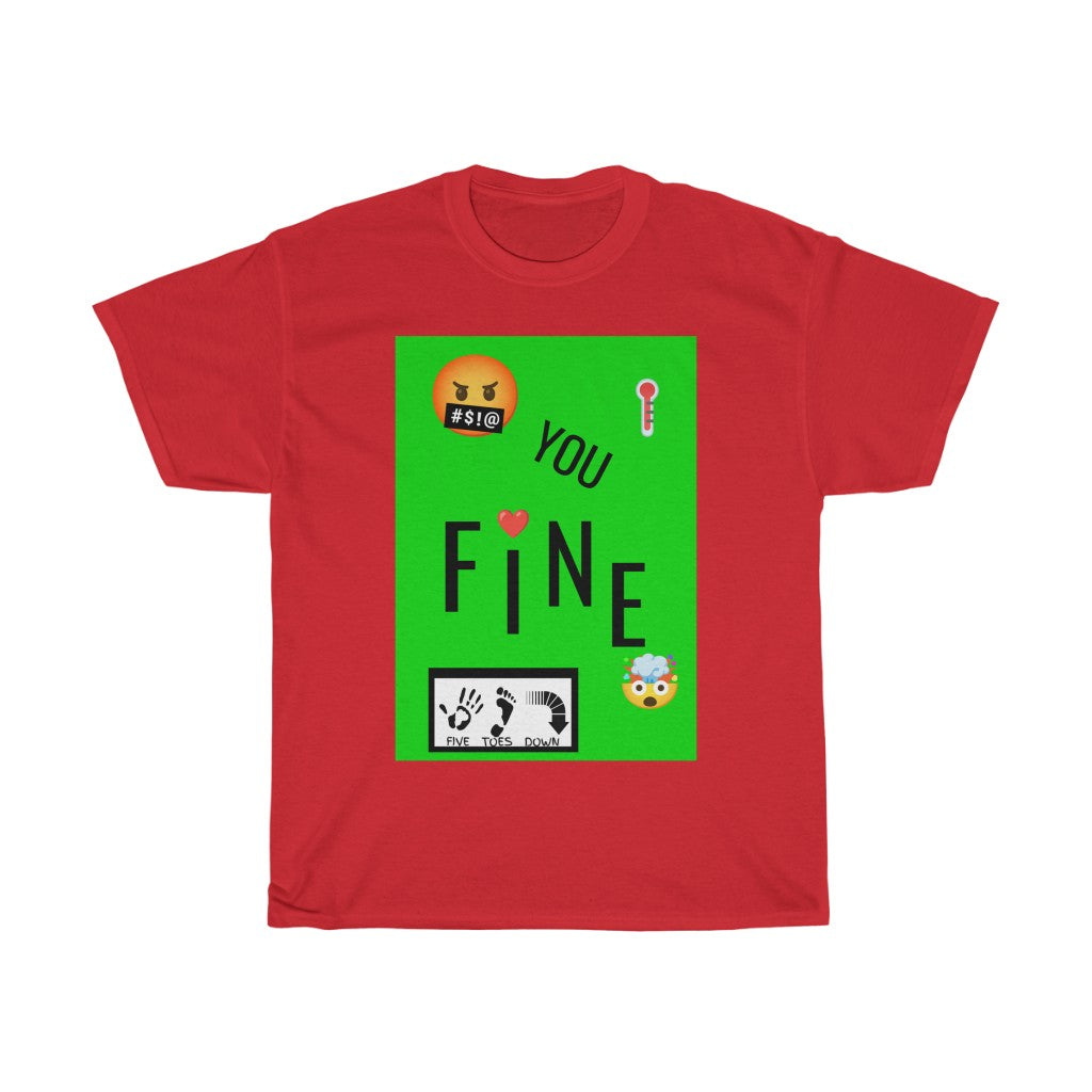 Five Toes Down You Fine Unisex Tee