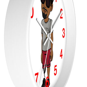 Five Toes Down Henry Wall Clock