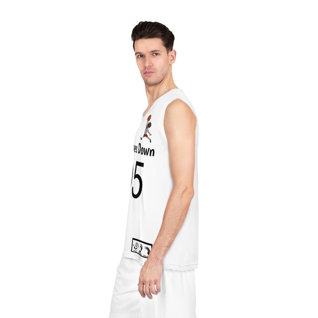 Five Toes Down Air Amputee Basketball Jersey