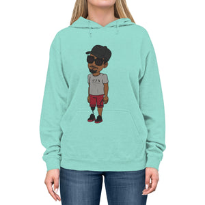 Five Toes Down Henry Amputee Unisex Lightweight Hoodie