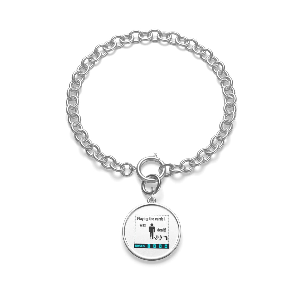 Five Toes Down Play the Cards Dealt Chunky Chain Bracelet