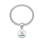 Five Toes Down Play the Cards Dealt Chunky Chain Bracelet