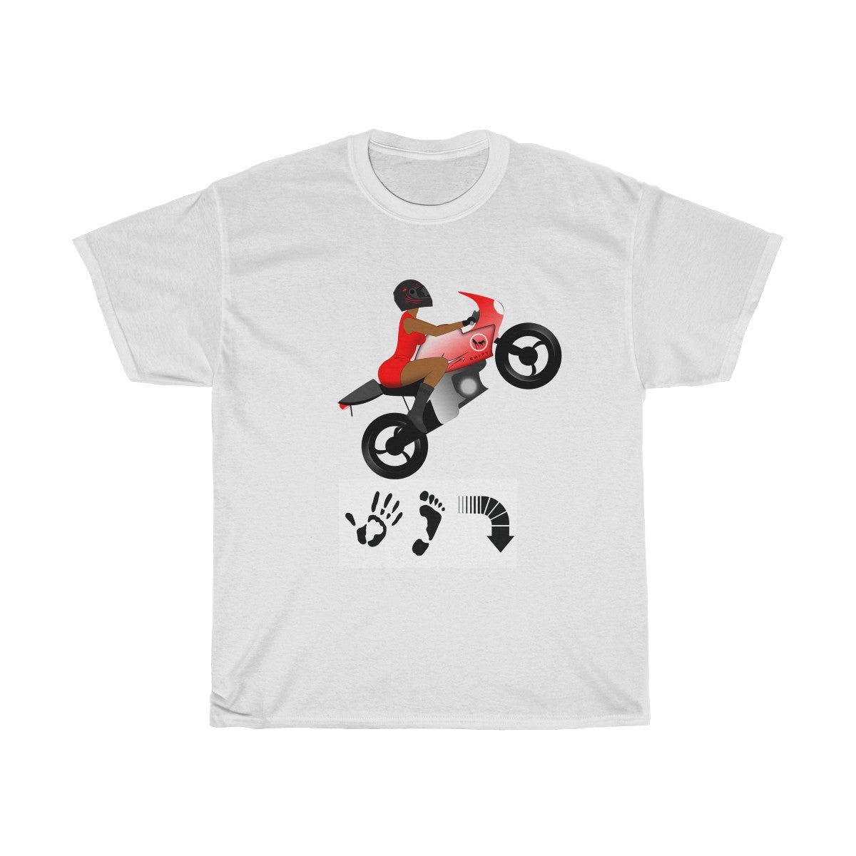 Five Toes Down Lady Rider Unisex Tee
