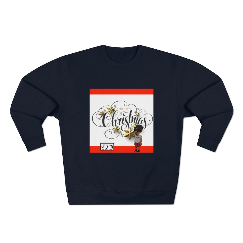 Five Toes Down Merry Christmas Unisex Sweatshirt/Red