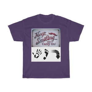 Five Toes Down Keep Smiling Unisex Tee