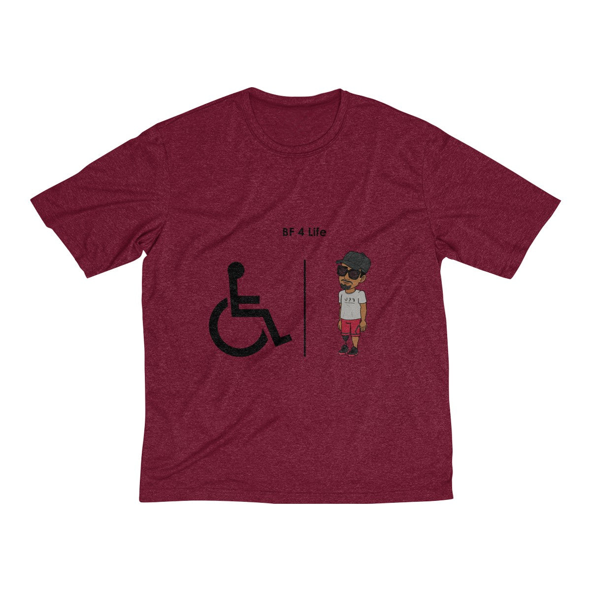 Five Toes Down Best Friend Dri-Fit Tee