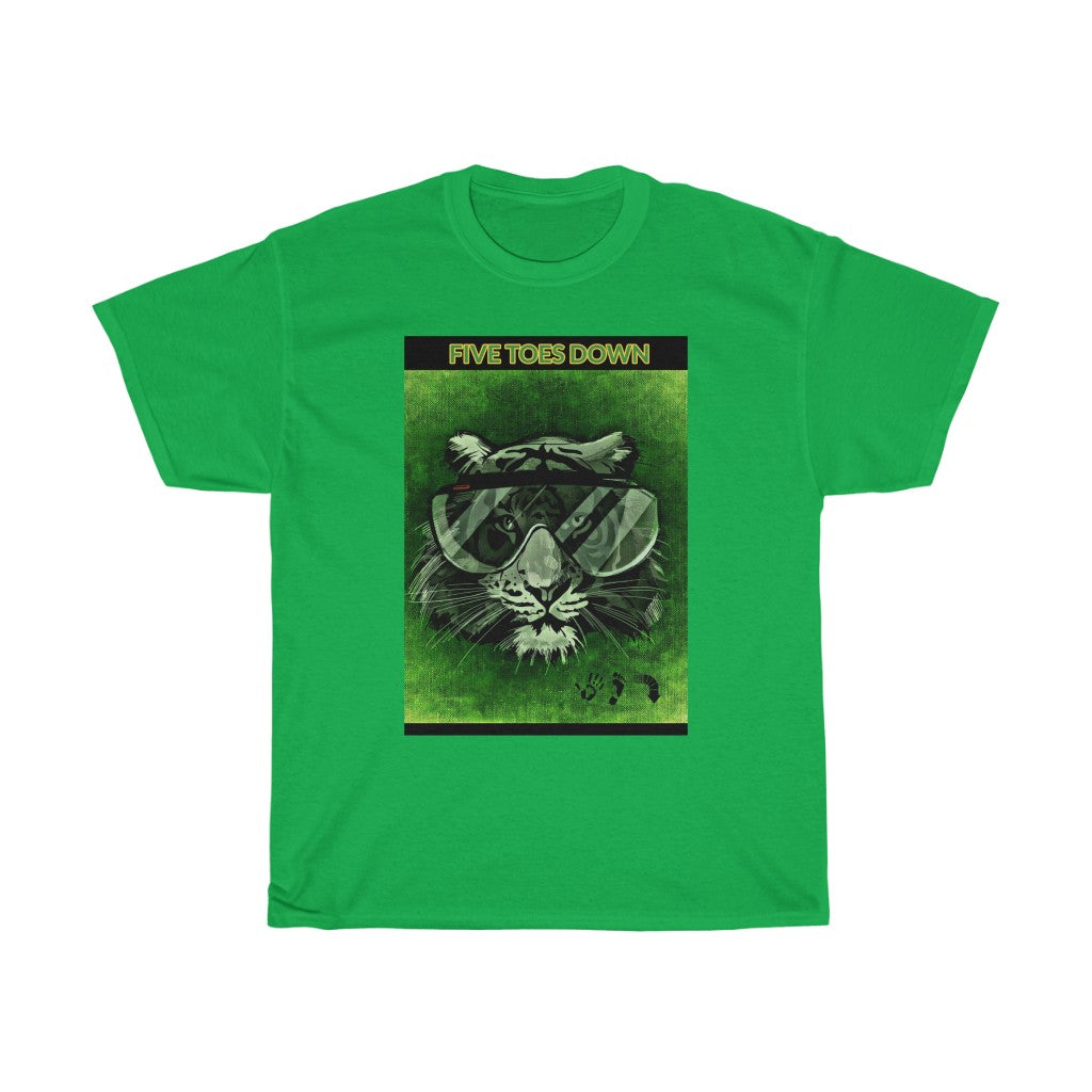 Five Toes Down Tiger Unisex Tee