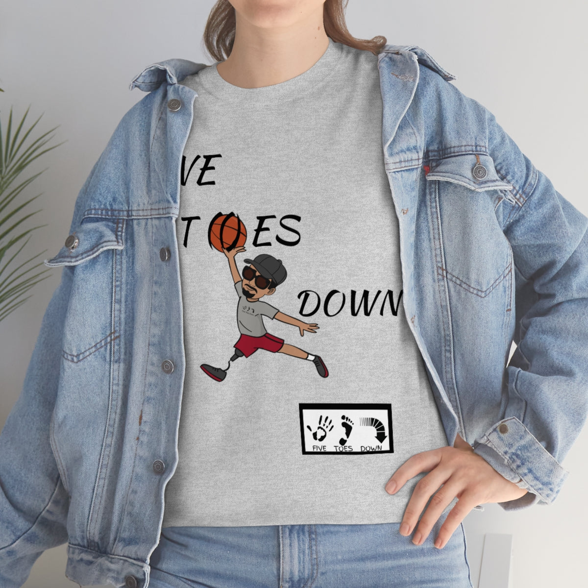 Five Toes Down Take Flight Unisex Tee
