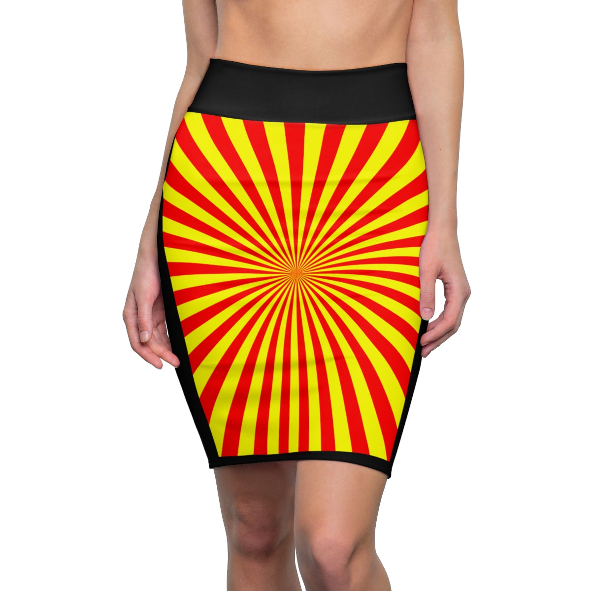 Five Toes Down Dizzy Women's Pencil Skirt