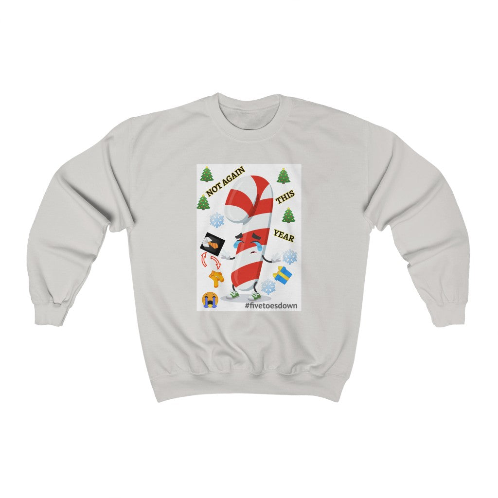 Five Toes Down Bad Gift Unisex Heavy Blend Sweatshirt