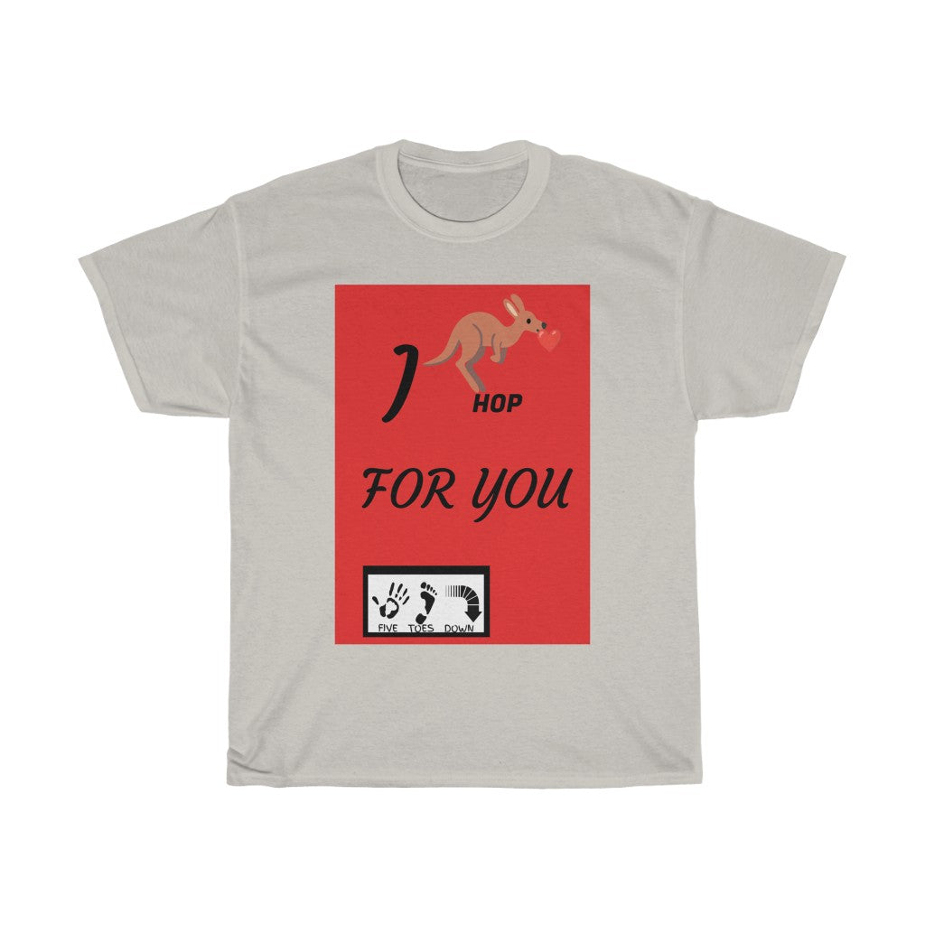 Five Toes Down I Hop Unisex Tee