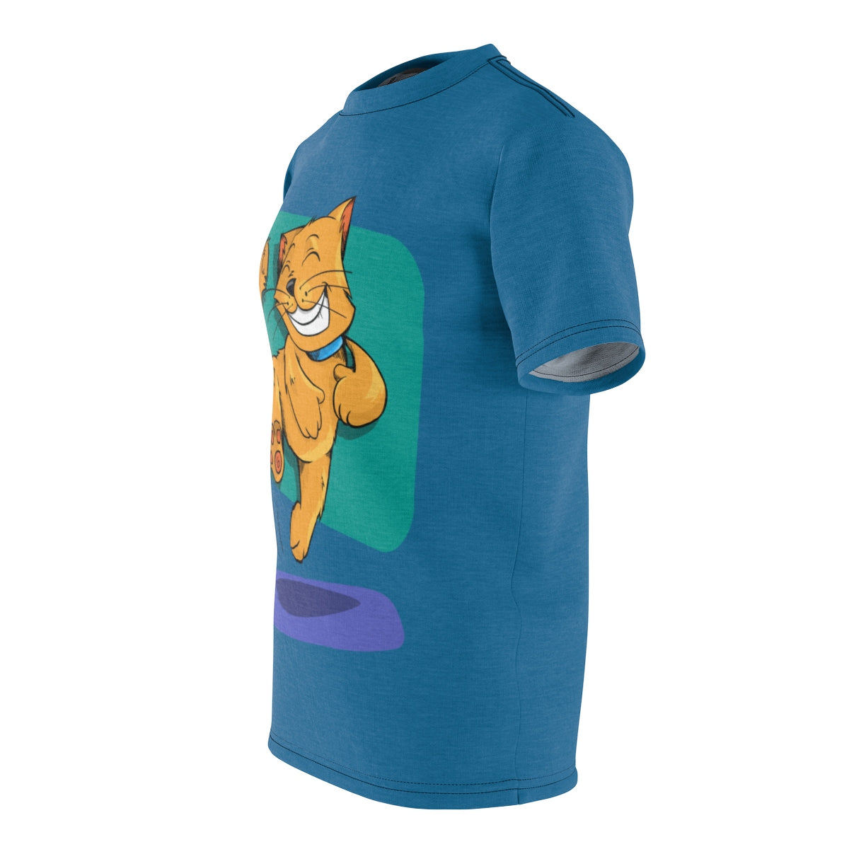Five Toes Down Cat Dance Unisex Cut & Sew Tee