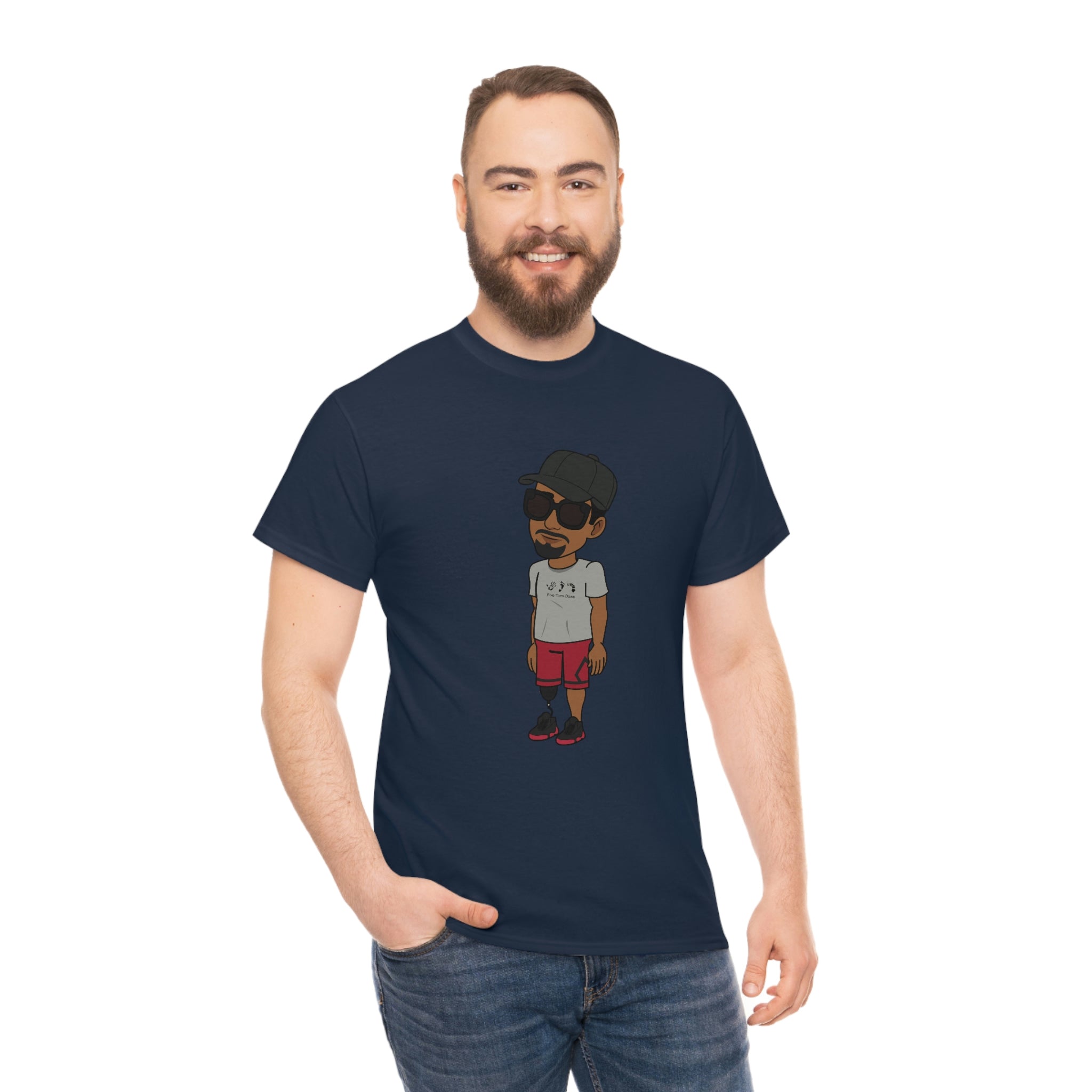 Five Toes Down Henry Unisex Tee
