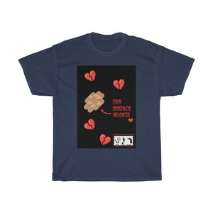 Five Toes Down Broken Heart Unisex Tee