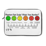 Five Toes Down Pain Laptop Sleeve