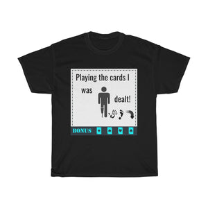 Five Toes Down Play Cards Dealt Unisex Tee