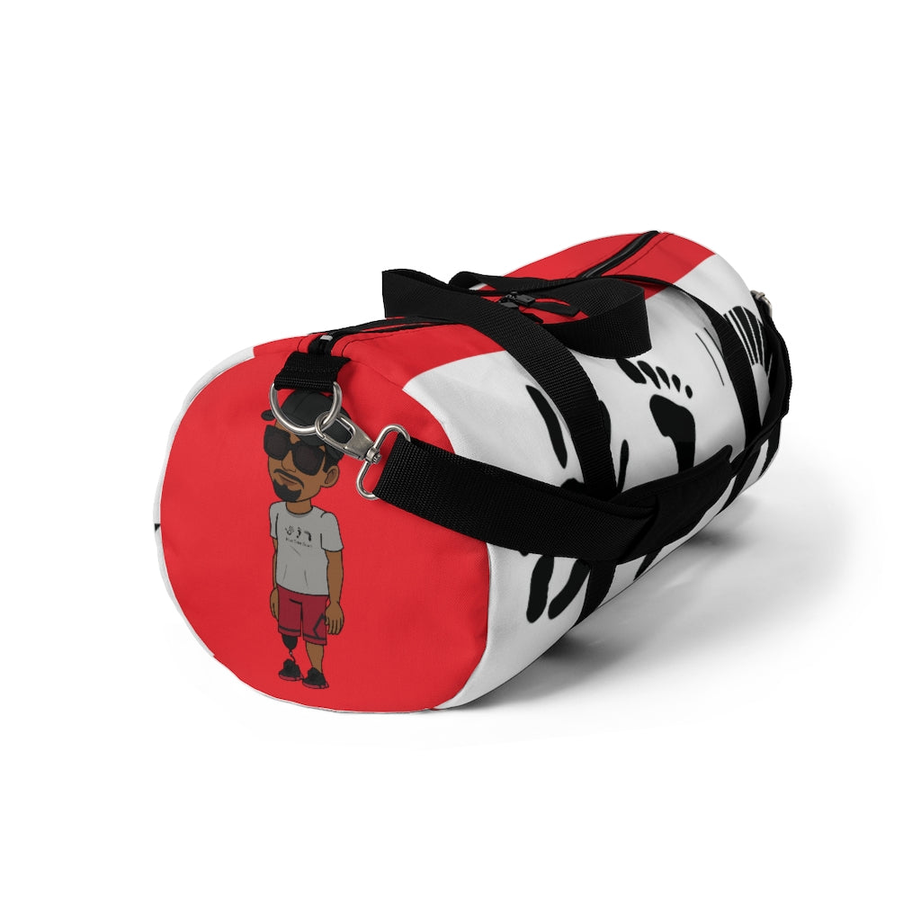 Five Toes Down Henry Duffle Bag red/white