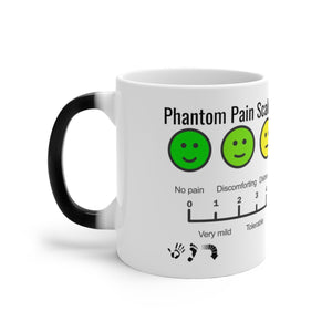 Five Toes Down Phantom Pain Color Changing Mug