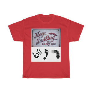 Five Toes Down Keep Smiling Unisex Tee
