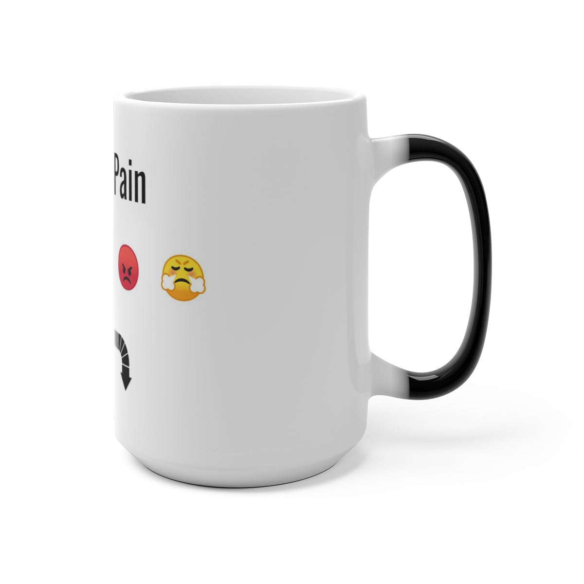 Five Toes Down Pain Color Changing Mug