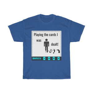 Five Toes Down Play Cards Dealt Unisex Tee