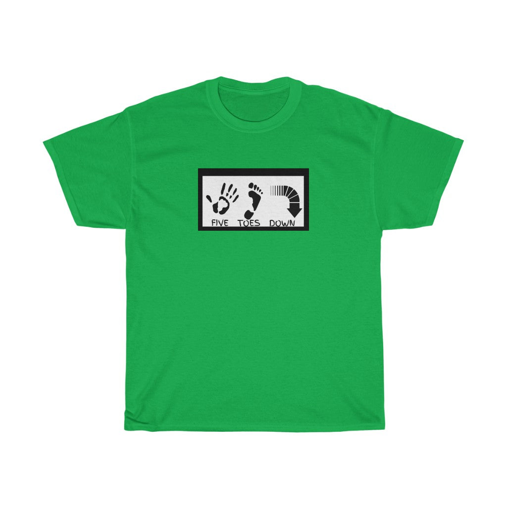 Five Toes Down Logo Unisex Tee