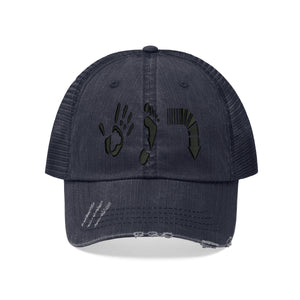 Five Toes Down Unisex Trucker Hat Embroidered
