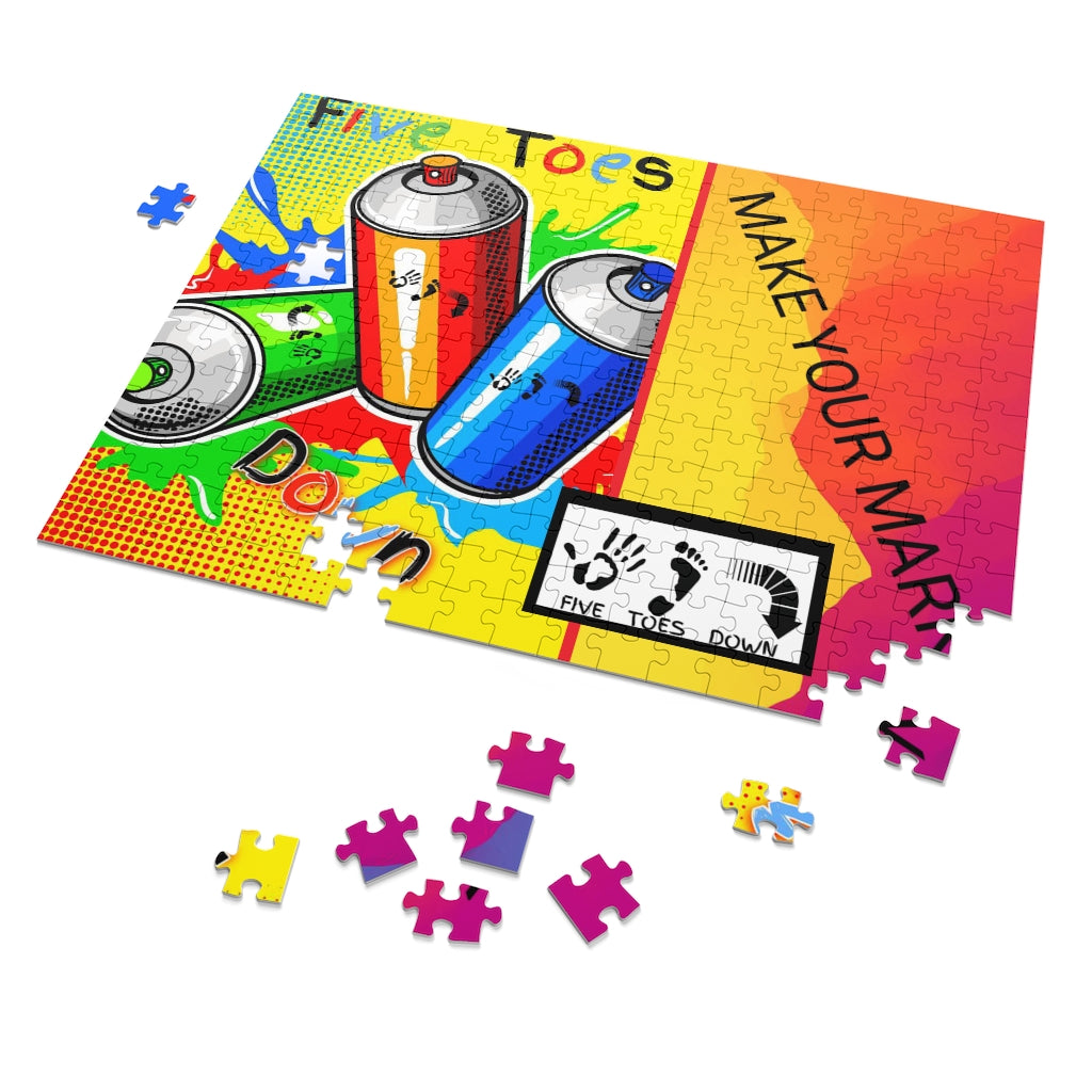 Five Toes Down Make Your Mark 252 Piece Puzzle