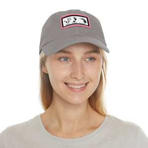 Five Toes Down Logo Hat with Leather Patch