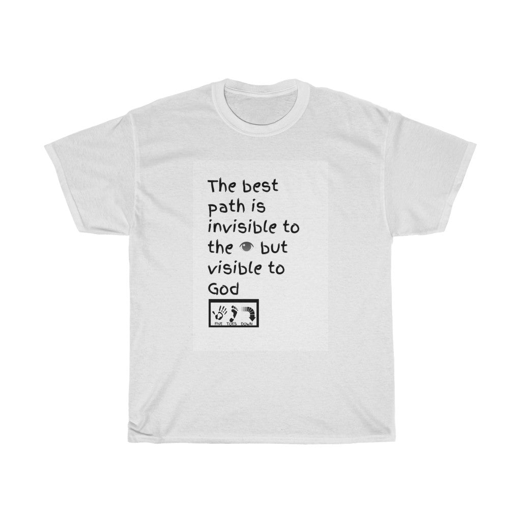 Five Toes Down Best Path Unisex Tee
