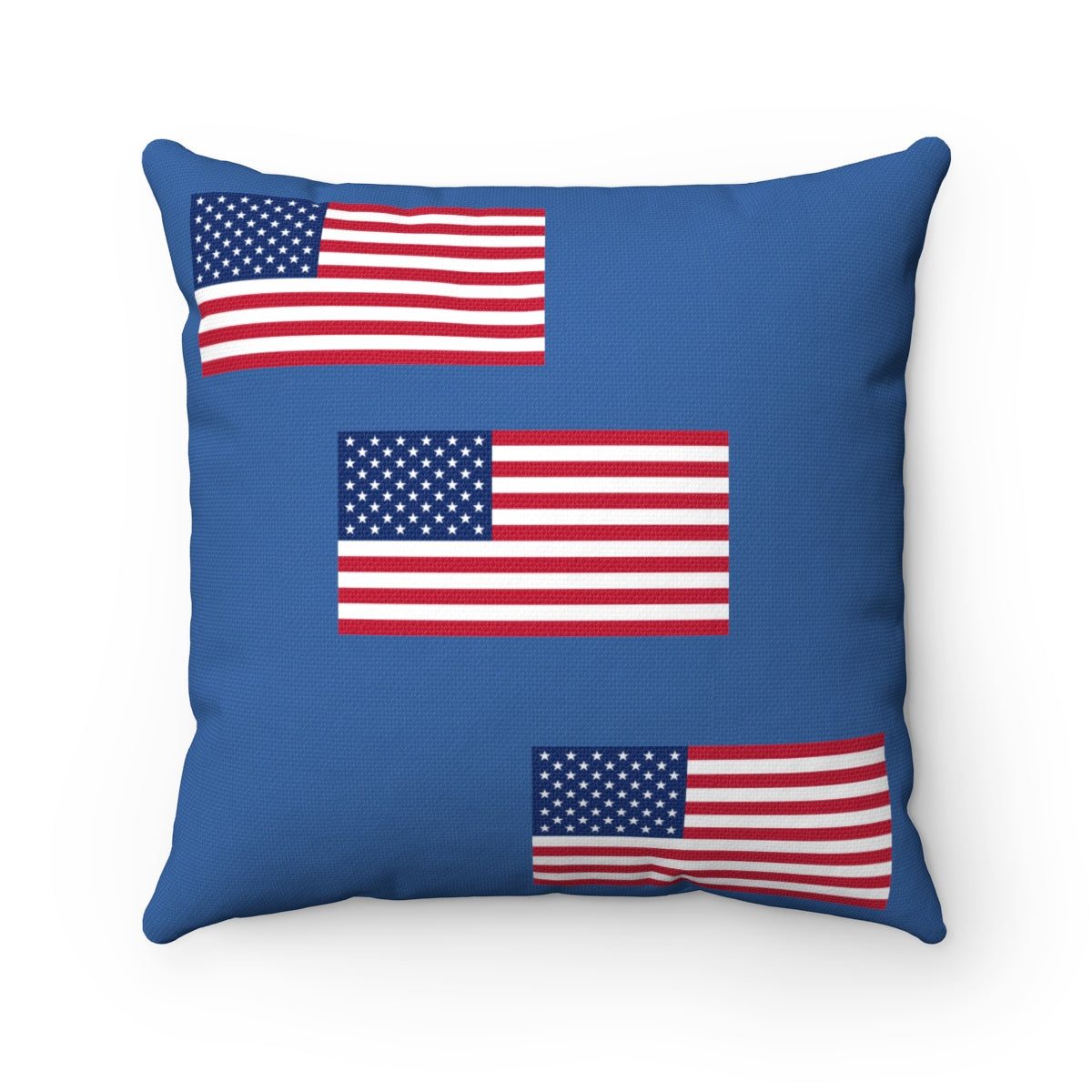 Five Toes Down Flag Spun Polyester Square Pillow