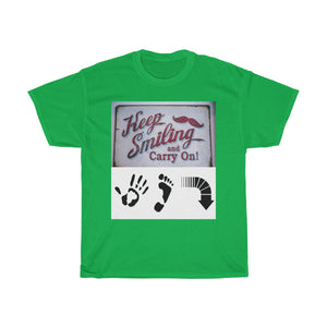 Five Toes Down Keep Smiling Unisex Tee