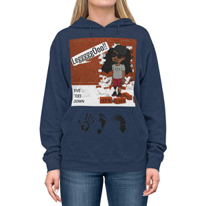 Five Toes Down LegO Unisex Lightweight Hoodie
