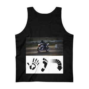 Five Toes Down Fast Ultra Cotton Tank Top