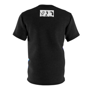 Five Toes Down Neon Ocean Unisex Cut & Sew Tee
