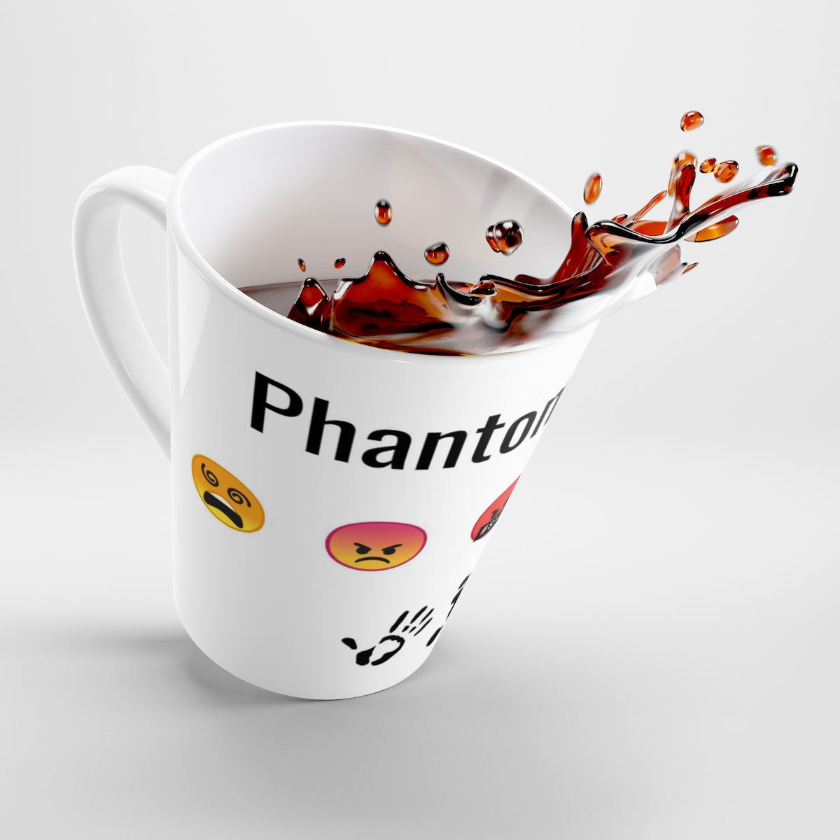 Five Toes Down Pain Latte Mug