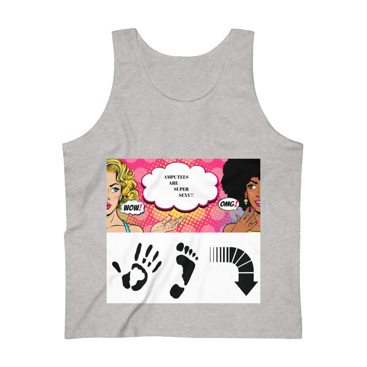 Five Toes Down Sexy Ultra Cotton Tank Top
