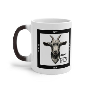 Five Toes Down G.O.A.T x2 Color Changing Mug