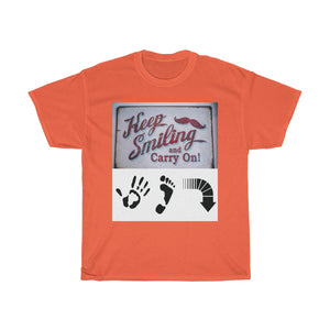 Five Toes Down Keep Smiling Unisex Tee