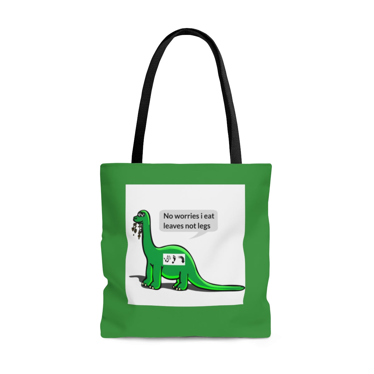 Five Toes Down Dino Tote Bag
