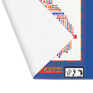 Five Toes Down Georgia Grown Placemat