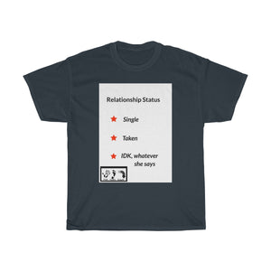 Five Toes Down Relationship Status Unisex Tee